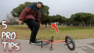 5 CONSEJOS PARA MONTAR COMO UN PRO DE BMX SIN SERLO