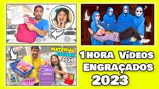 1 HORA de VÍDEOS ENGRAÇADOS 2023 com a Família Anny e Eu Family 🤣 KKKKK