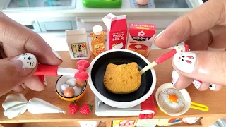 Cooking Toys ASMR ❤ Re-Ment Mini Kitchen ❤ Miniature Pancakes