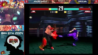 Tekken 3 - MajinQuico vs Zircean - Red Parry NYC Tournament 5/06/24