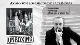 UNBOXING LACRIMOSA INFERNO (CD) / ¿CÓMO SON LOS DISCOS DE LACRIMOSA?