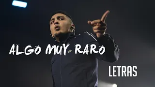 MORAD - ALGO MUY RARO (LETRA/LYRICS)