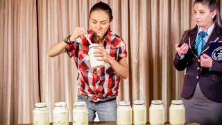 Women Eats 5lbs of Mayonnaise!