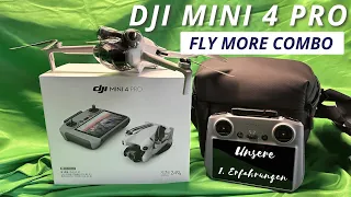 DJI Mini 4 Pro - Fly More Combo - Erste Erfahrungsberichte