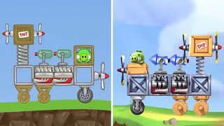 Bad Piggies vs Bad Piggies 2