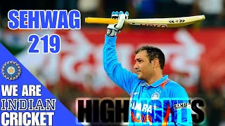 Unforgettable Virender Sehwag 219 Run Masterclass | Second indian individual score in ODI Cricket