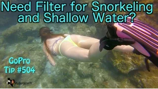 Need Filter for Snorkeling / Shallow Water? - GoPro Tip #504 | MicBergsma