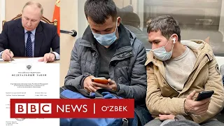 Путин рекорди: мигрантларга пенсия тўлаши, пионер қайтиши ва хорижий агентлар -BBC News O'zbek