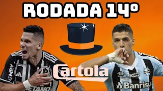 LIVE DICAS #14 RODADA - CARTOLA FC 2023