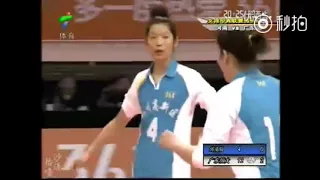 [Chinese women's volleyball]Zhu Ting and Lang Ping