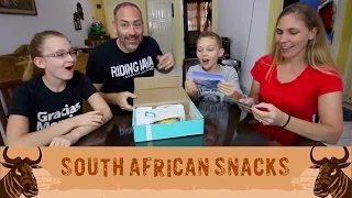 AMERICANS try SOUTH AFRICAN Snacks for the First Time