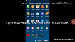 How to get Baldi basic in mobile (No APK)