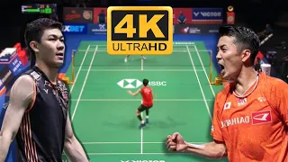 [4K50FPS] - MS - Lee Zii Jia vs Kenta Nishimoto | Badminton Denmark Open