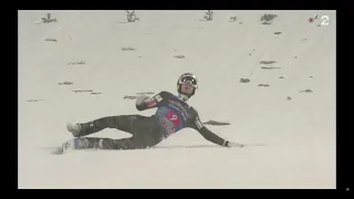 Lovro Kos Sturz | Bischofshofen 2022 | 4 Hills Tournament