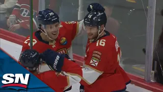 Aleksander Barkov Explodes For First Period Hat Trick In Return From Injury vs. Canadiens