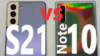 Samsung Galaxy S21 vs Samsung Galaxy Note10 - SPEED TEST + multitasking - Which is faster!?