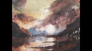 Lakes & Mountains in Watercolour Fast & Loose