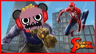 Best Superheroes Marvel's SPIDER-MAN + Roblox & Fortnite Let's Play with Combo Panda