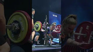 Sheffield 2023 - Tiffany Chapon World Record 161kg Squat