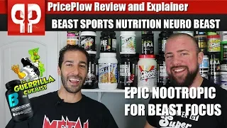 A Nootropic made for BEASTLY Focus? | Neuro Beast Review!