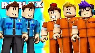 THE PALS POLICE vs. PRISONERS! (Roblox Jailbreak)