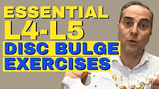 5 Best Exercises for L4 L5 Disc Bulge Relief | Proven Moves for Quick Results | Dr. Walter Salubro