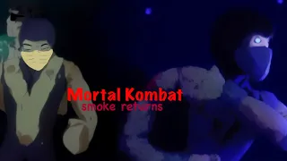 Mortal Kombat smoke returns. (stop motion)