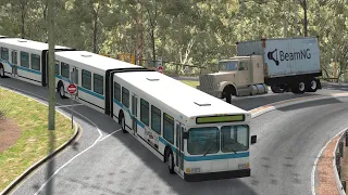 Articulated Bus Crashes 2 | BeamNG.drive