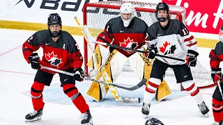 Highlights from Canada West vs. Canada East in the 2023 World Junior A Hockey Challenge gold game