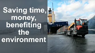 Ro-Ro ramp for ships cuts loading time in half at aluminium plant | Transportation