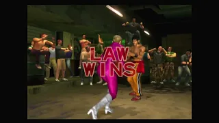 Tekken 4 Nina(Pink Outfit) Vs Law(lose)