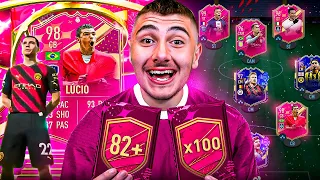 82+ x100 Packs Decides My FIFA Team!