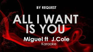 All I Want Is You  |  Miguel ft  J  Cole karaoke