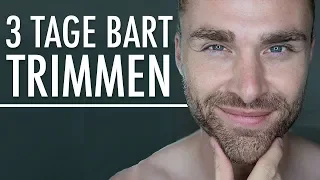 3 TAGE BART TRIMMEN & KONTUREN RASIEREN ● Mein Bartstyling Tutorial