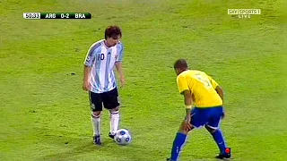 Messi vs Brazil (WCQ) (Home) 2009-10 English Commentary