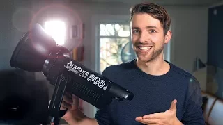 Aputure 300D [The incredible strong filmmaking LED lamp]