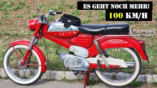 Neuer Topspeed VZ50! Knacken wir die 100 Km/h??