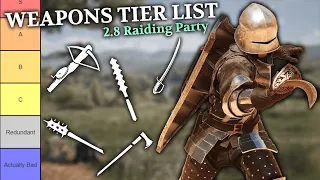 Chivalry 2 Weapon Tier List [Raiding Party 2.8]