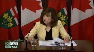 GREENBELT DEVELOPMENT | Ont. Auditor General Bonnie Lysyk takes questions