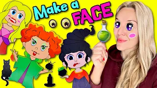 Hocus Pocus 2: Make a Face for Winifred, Mary and Sarah Activity