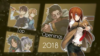 Top 50 Anime Openings of 2018 (10 Group Rank)