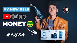 My New Camera From YouTube Money 🔥 - Canon 200D Mark ii Unboxing  Best Camera Ghaus Star Ghaus Editz