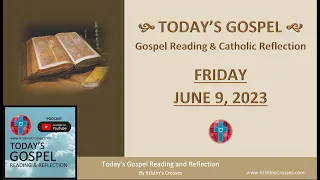 Today's Gospel Reading & Catholic Reflection • June 9, 2023