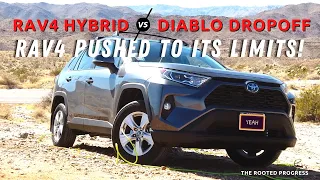 We Take the 2021 Toyota Rav4 Hybrid to the Limit down DIABLO DROP OFF!