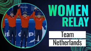 NETHERLANDS | Winner | 3000m Women Relay | Dresden 2024 | #ShortTrackSkating