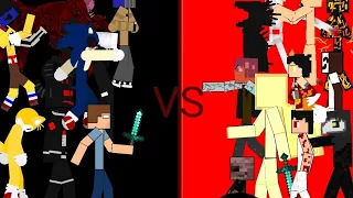 Creepypasta team vs SCP team all spoilers