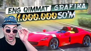 ENG QIMMAT GRAFIKA 1.000.000 SO'M BU PULGA ARZIYDIMI?! FPS 30 - GTA 5 RP Rockford