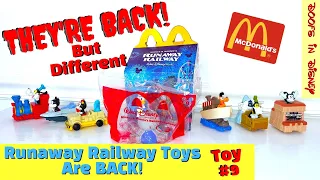 *THEY'RE BACK* in Stores | Disney Runaway Railway McDonalds Happy Meals Toys | But Different