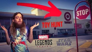 Target Toy Hunt | WHERE ARE THE TOYS?! I WILL FIGHT SCALPERS FOR TOYS | NECA, Marvel Legends, Lego