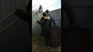 Война соседей в частном секторе